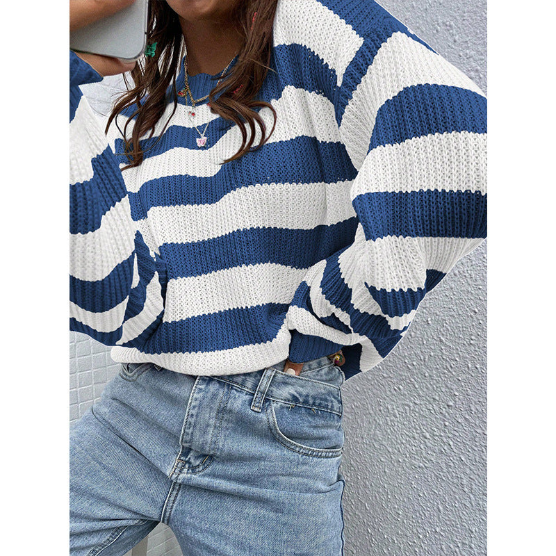 Loose Striped Sweater