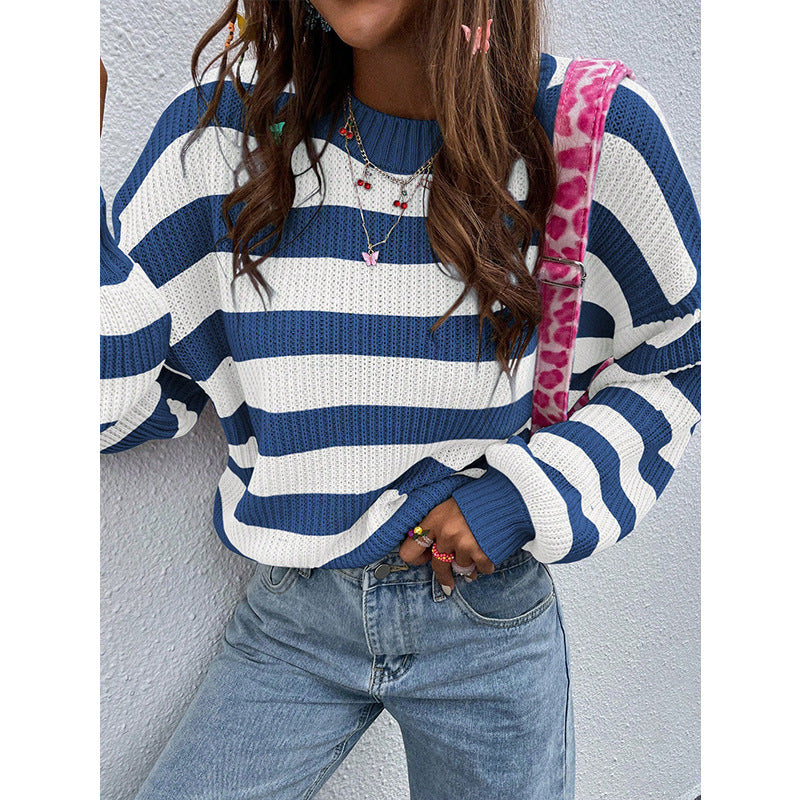 Loose Striped Sweater