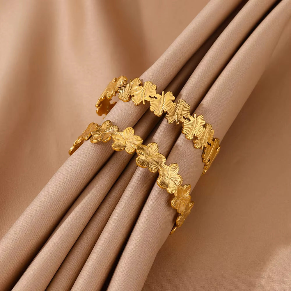 Open-ended Flower Bracelet