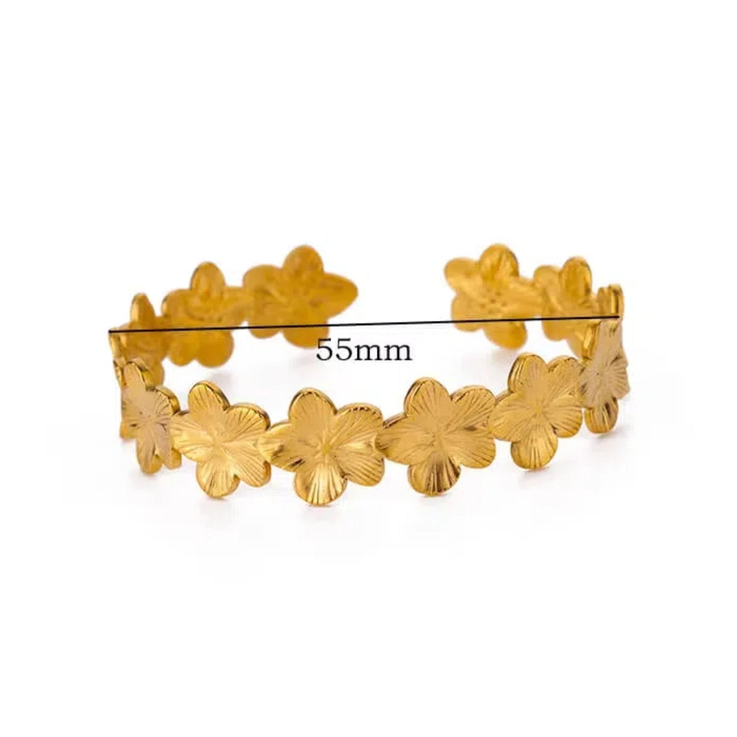 Open-ended Flower Bracelet