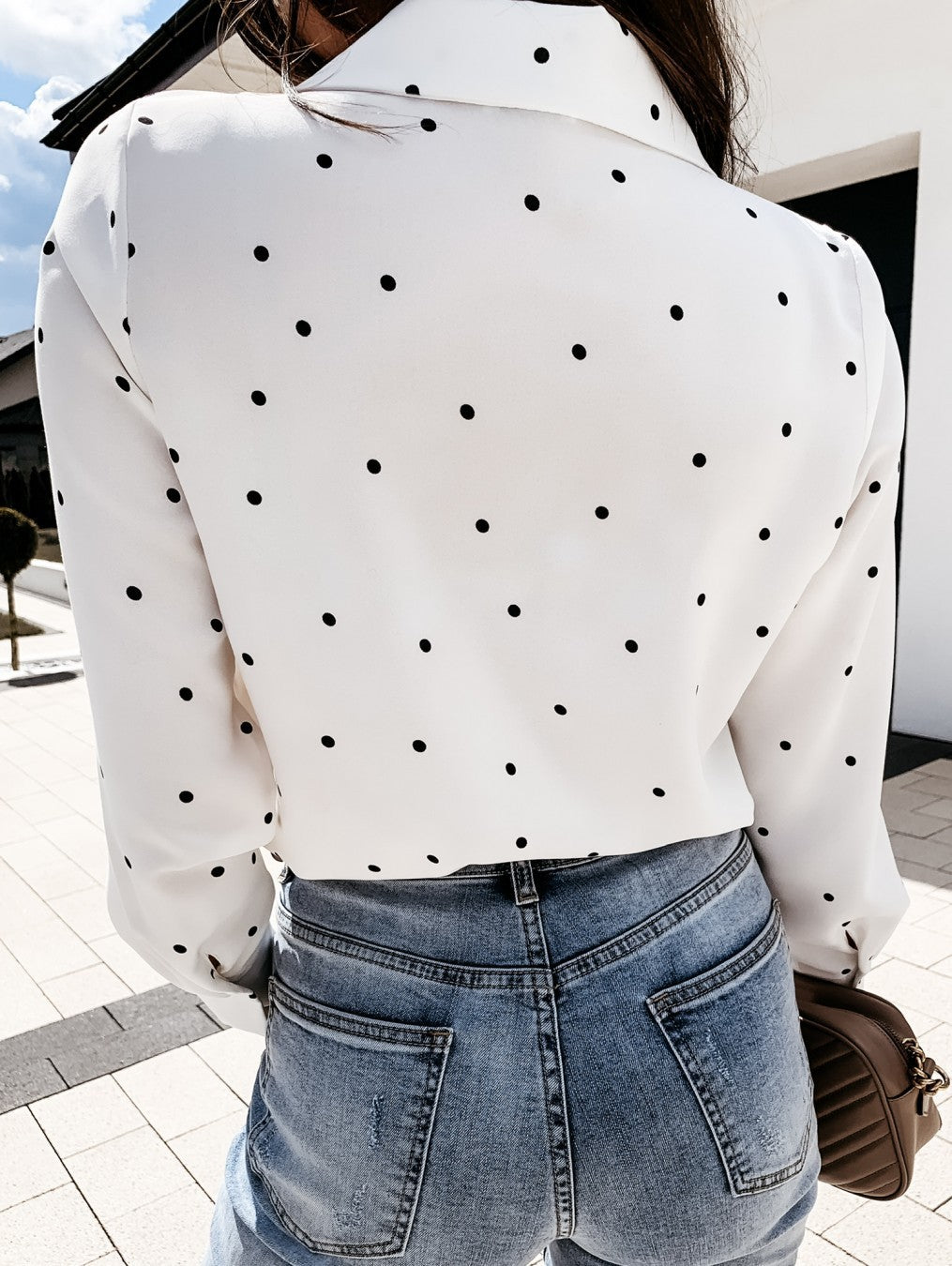 Slim Polka Dot Shirt