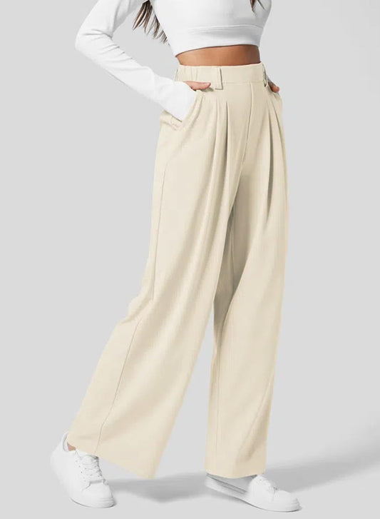 Wide Elastic Pants