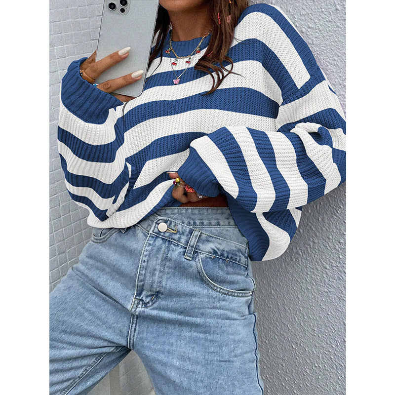 Loose Striped Sweater