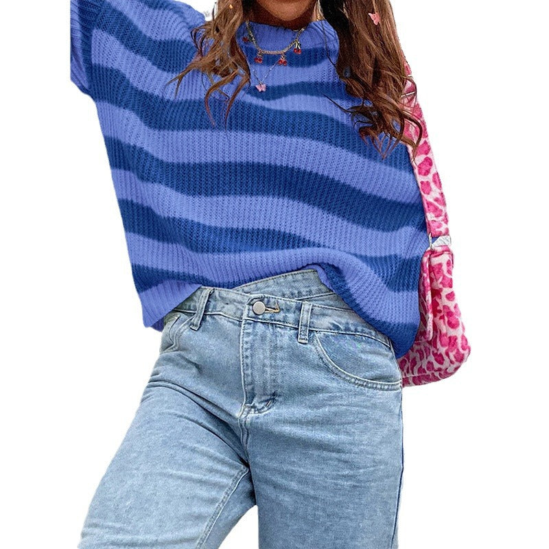 Loose Striped Sweater
