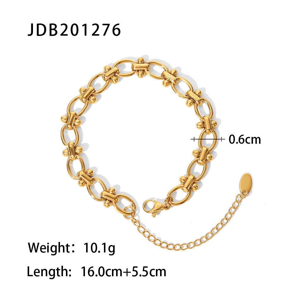 Gold Pearl Bracelet