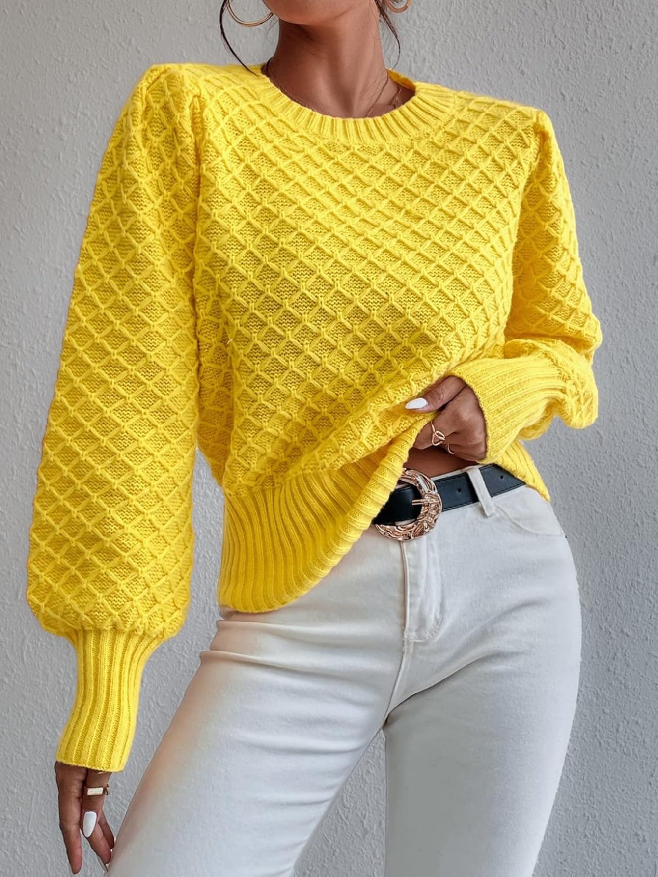 Round Neck Sweater