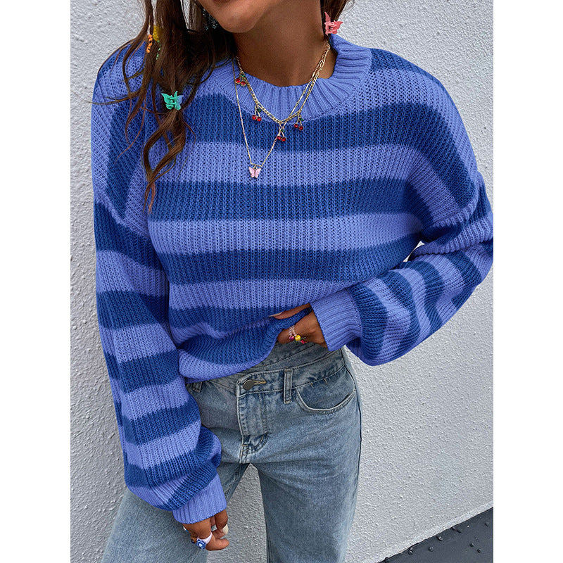 Loose Striped Sweater