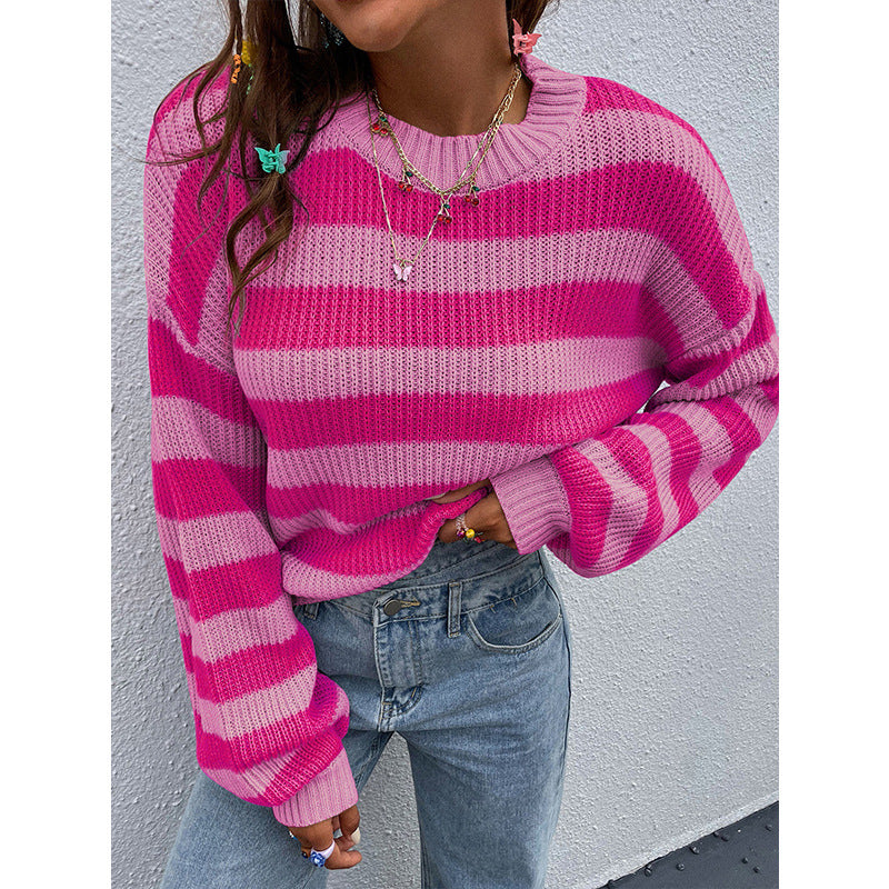 Loose Striped Sweater